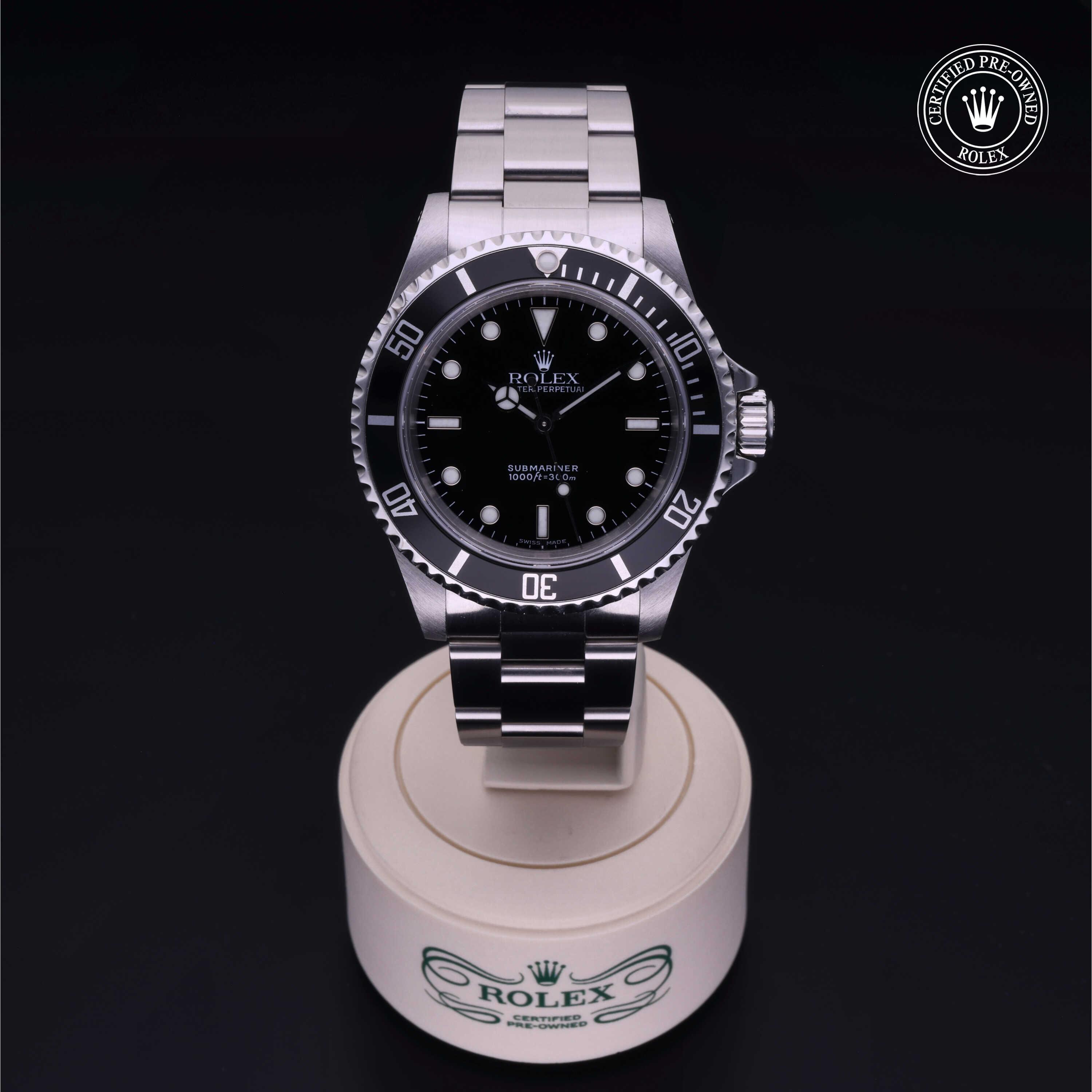 Rolex Certified Pre-Owned: Oyster Perpetual Submariner, 40 mm, in Acciaio, 2000, 14060 - immagine 2