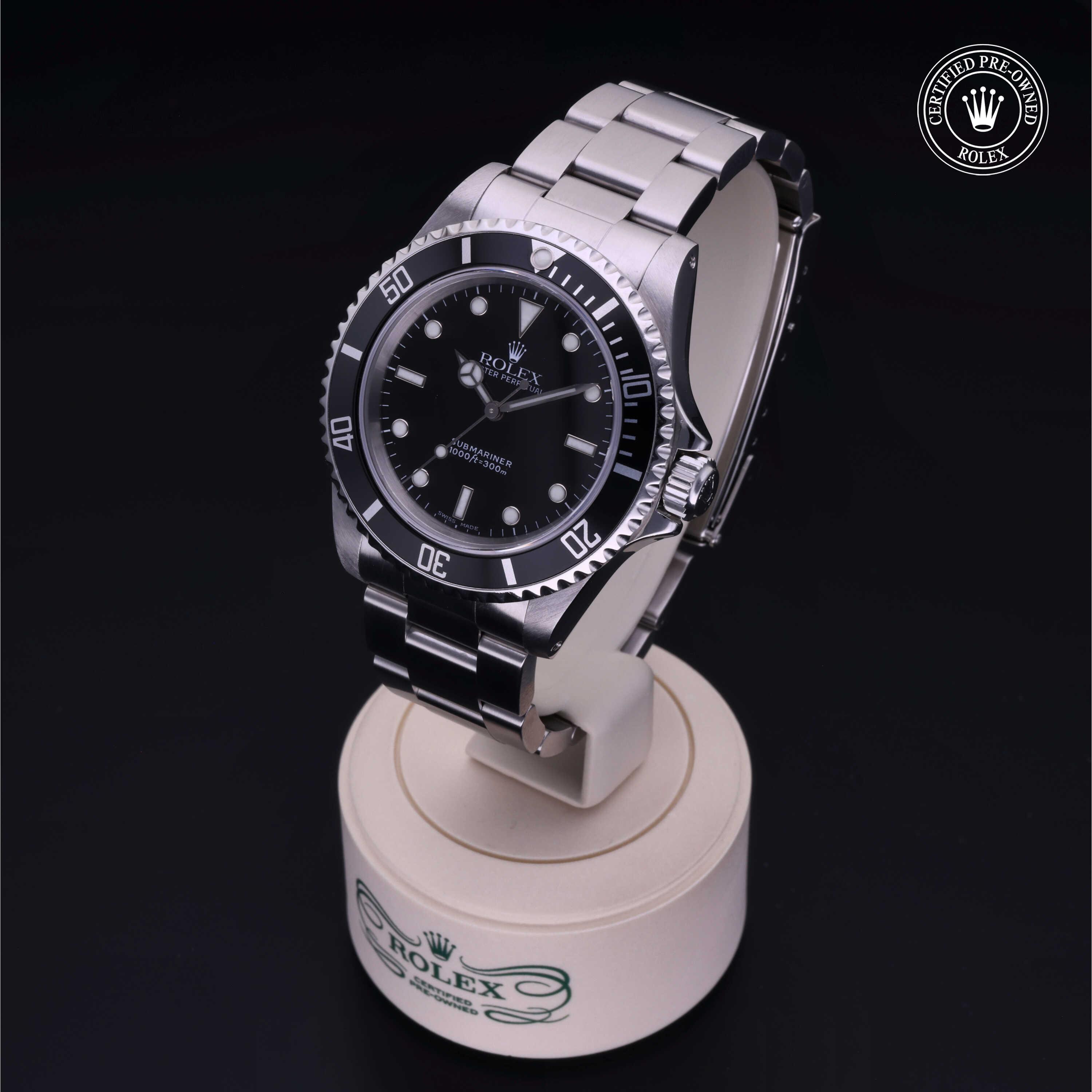 Rolex Certified Pre-Owned: Oyster Perpetual Submariner, 40 mm, in Acciaio, 2000, 14060 - immagine 3